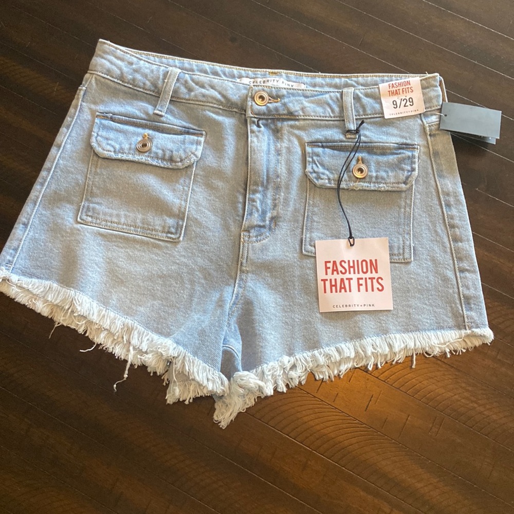 Celebrity Pink junior denim shorts